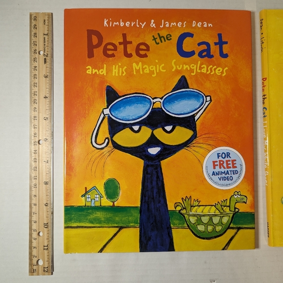 2 1st Edition Pete The Cat Hardback Books plus 36 Bookmarks Full Color Books New - Picture 4 of 14